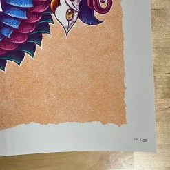 Dodo - 2021 BioWorkz Poster Dave Matthews Band Pink Gig Posters