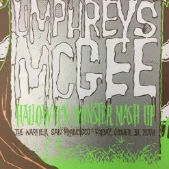 Umphrey's McGee - 2008 Todd Slater Poster San Francisco, CA Warfield Theater Gig Posters