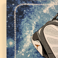 Air Jordan Space Jam 9 - Zissou Tasseff-Elenkoff Poster Nike Art Print