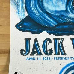 Jack White - 2022 Zeb Love Poster Pittsburgh, PA Gig Posters