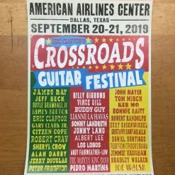 Sold Out Posters Crossroads Guitar Festival - 2019 Poster Dallas, TX American Airlines Center 11 Sold Out Posters Crossroads Guitar Festival - 2019 Poster Dallas, TX American Airlines Center