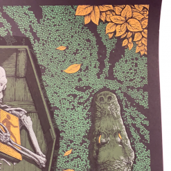 Jack White The Raconteurs - 2019 Pat Hamou Poster St Augustine, FL Amphitheatre