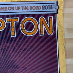 Eric Clapton - 2013 Ron Donovan Firehouse Poster VARIANT European Tour 11 Eric Clapton - 2013 Ron Donovan Firehouse Poster VARIANT European Tour