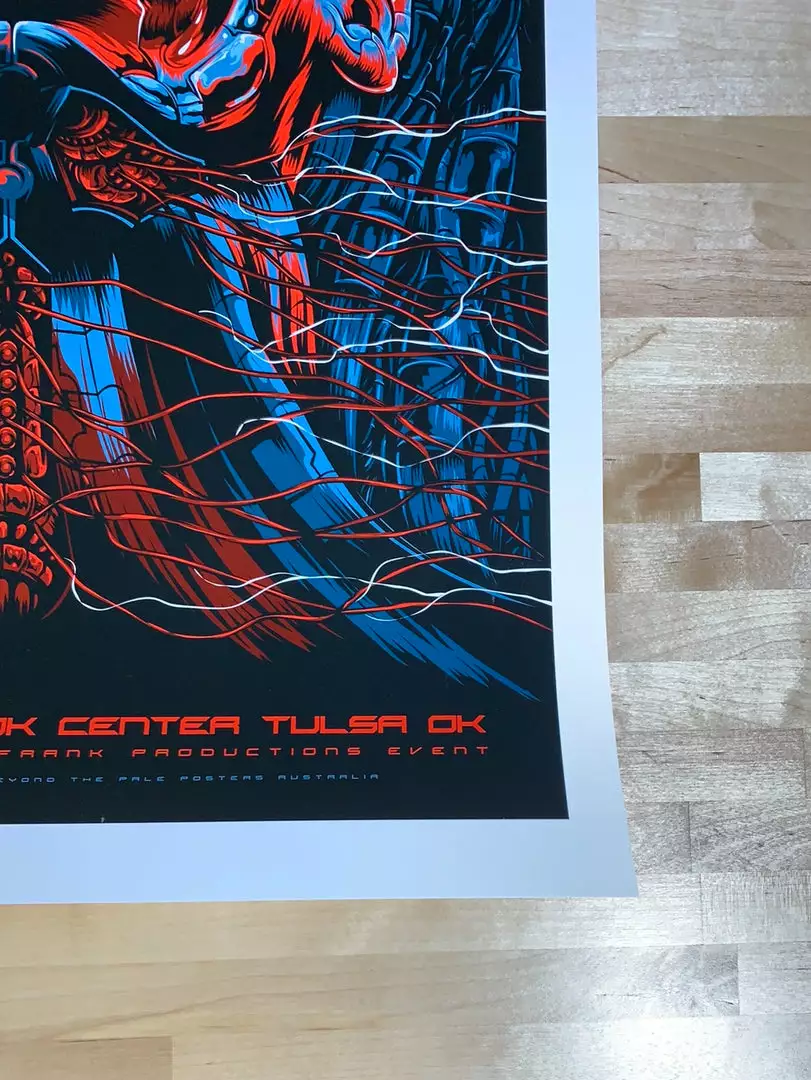 Metallica - 2008 Ken Taylor Poster Tulsa, OK BOK Center 7 Metallica - 2008 Ken Taylor Poster Tulsa, OK BOK Center