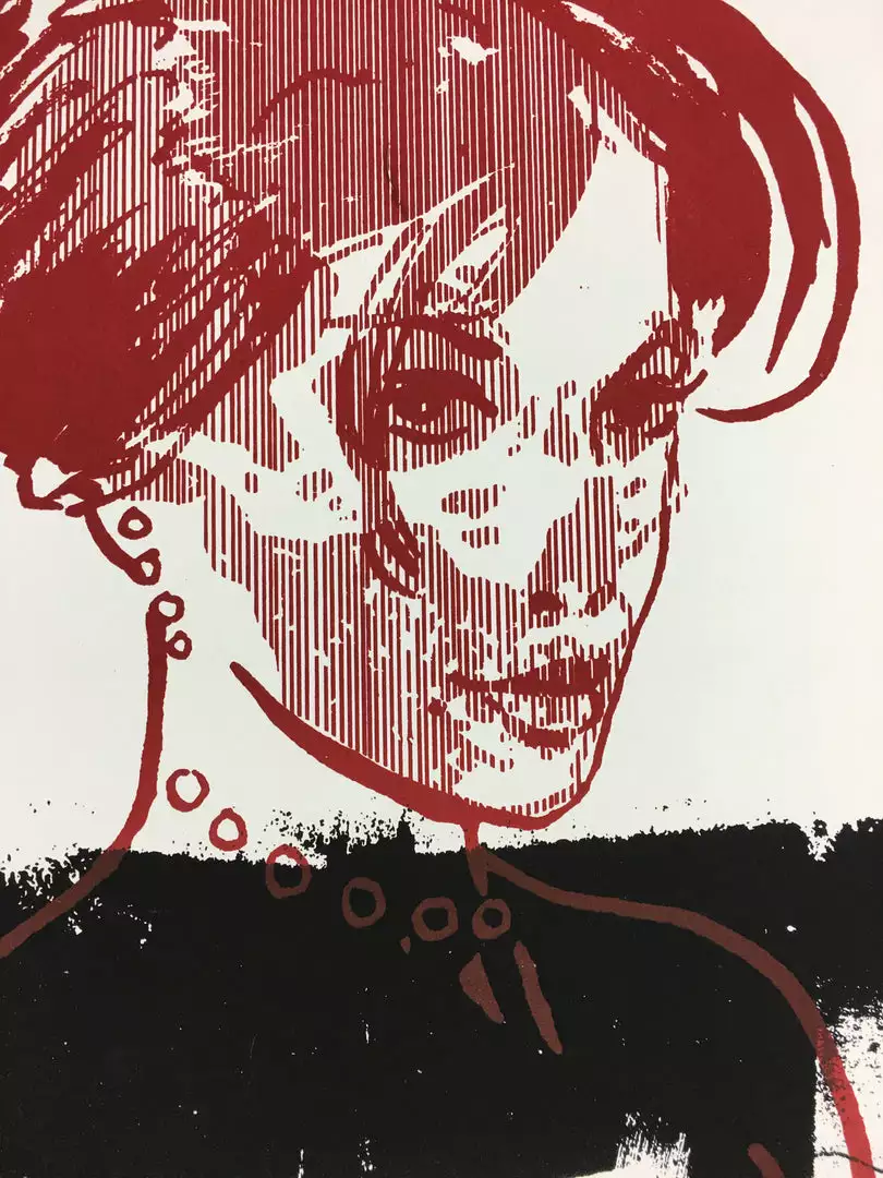 Vandermark 5 - 2004 Casey Burns Poster Carrboro, NC Go Gig Posters 4 Vandermark 5 - 2004 Casey Burns Poster Carrboro, NC Go Gig Posters