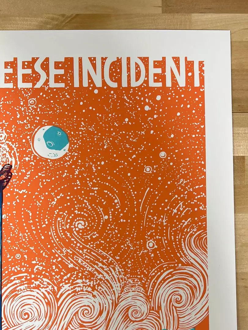 Colorado String Cheese Incident - 2018 James Eads Poster Red Rocks Morrison, CO 6 Colorado String Cheese Incident - 2018 James Eads Poster Red Rocks Morrison, CO