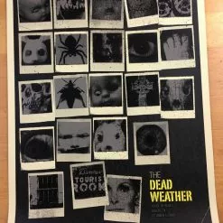The Dead Weather - 2009 Methane Studios Poster Dallas House Of Blues 13 The Dead Weather - 2009 Methane Studios Poster Dallas House Of Blues