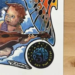 Colorado Yonder Mountain String Band - 2007 Robert Marx Poster The Fillmore Denver, CO 12/31