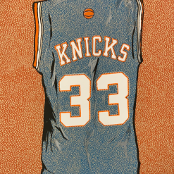 Knicks - 2014 Fugscreens Studios Poster Patrick Ewing Jersey Print