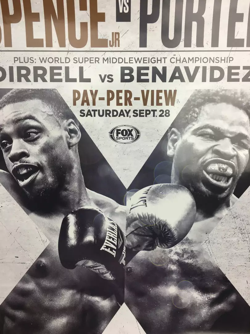 Sold Out Posters Boxing - 2019 Poster Spence Jr. Vs Porter 5 Sold Out Posters Boxing - 2019 Poster Spence Jr. Vs Porter