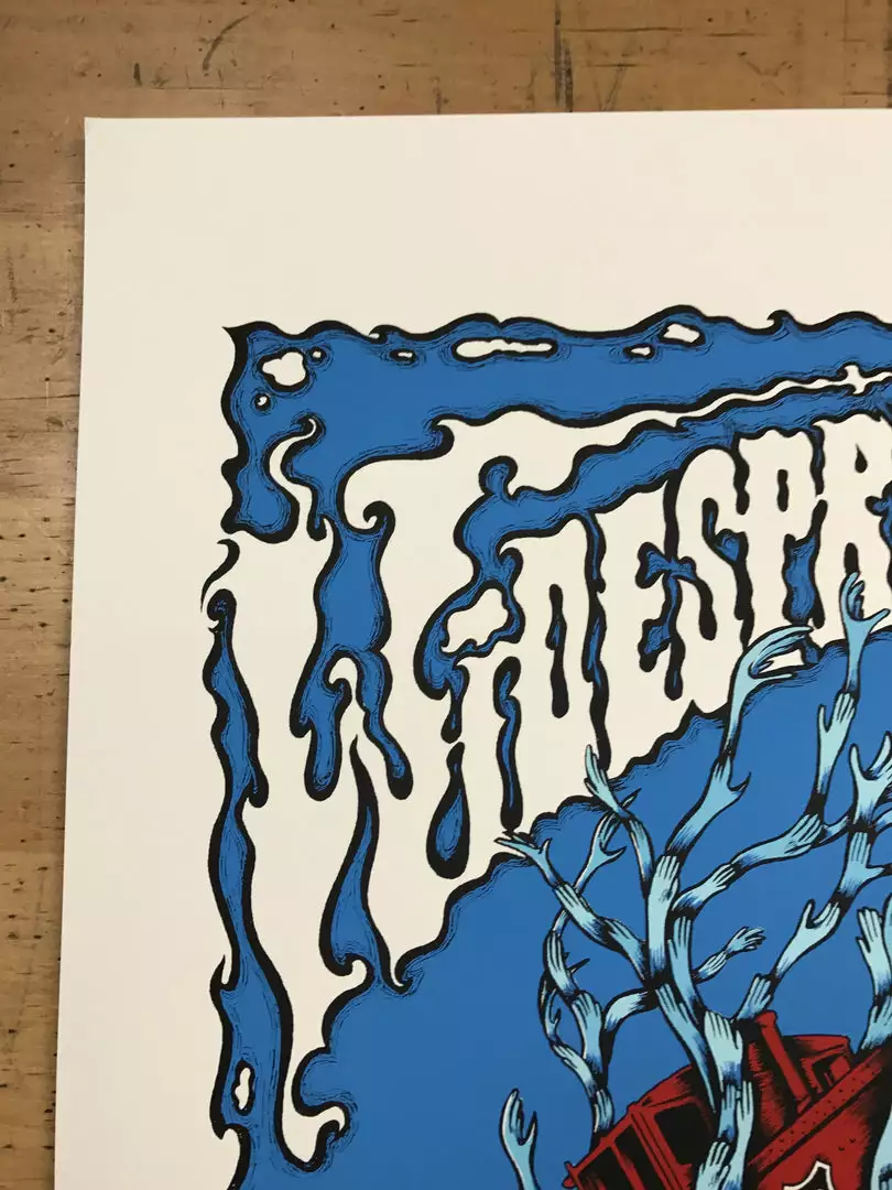 Gig Posters Widespread Panic - 2015 Billy Perkins Poster AP Fayetteville, AR 4 Gig Posters Widespread Panic - 2015 Billy Perkins Poster AP Fayetteville, AR