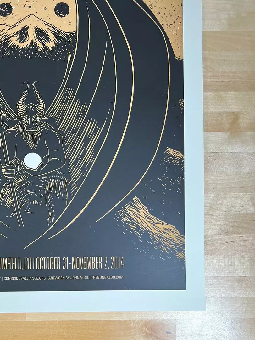 Colorado Widespread Panic - 2014 John Vogl Poster Broomfield, CO N2 7 Colorado Widespread Panic - 2014 John Vogl Poster Broomfield, CO N2