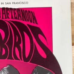 Yardbirds - 1966 John H Myers Poster San Francisco, CA The Fillmore 2nd 11 Yardbirds - 1966 John H Myers Poster San Francisco, CA The Fillmore 2nd