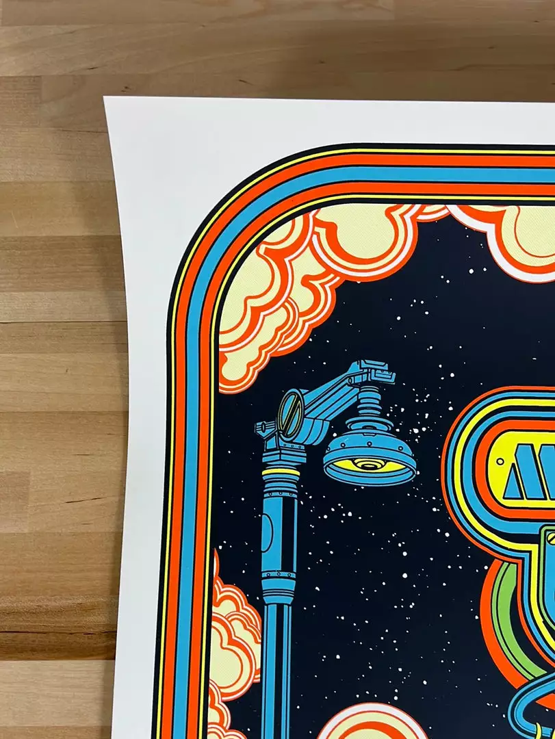 Dave Matthews Band - 2021 Jesse Philips Poster Albuquerque, NM 5 Dave Matthews Band - 2021 Jesse Philips Poster Albuquerque, NM