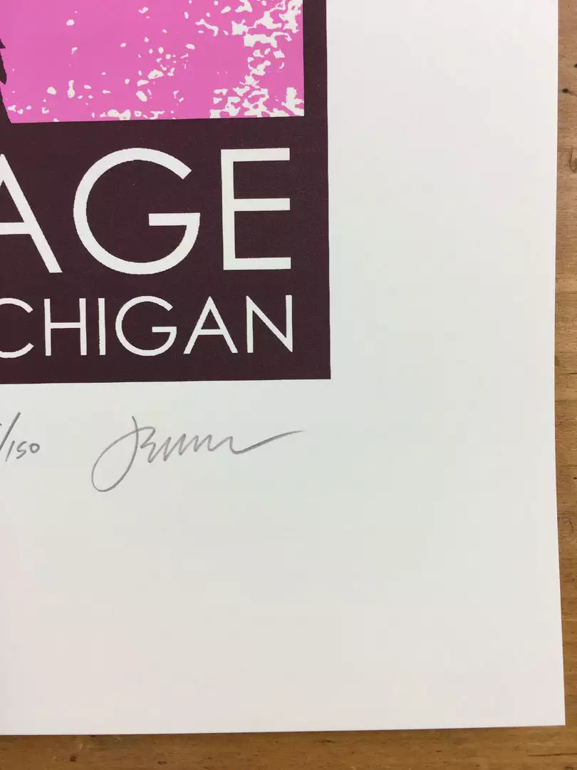 Queens Of The Stone Age - 2013 Jermaine Rogers Poster Detroit Fillmore 9 Queens Of The Stone Age - 2013 Jermaine Rogers Poster Detroit Fillmore