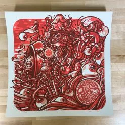 Phish - 2021 Drew Millward Poster LP On LP Ruby Waves Ed