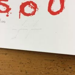 Soundgarden - 2013 Justin Hampton Poster Los Angeles Wiltern Theatre