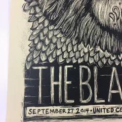 The Black Keys - 2014 Dan Grzeca Poster Chicago, IL United Center