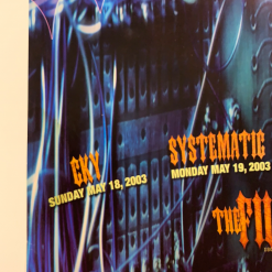 Metallica - 2003 Poster Rex Ray Fillmore Auditorium San Fran 1st Gig Posters 13 Metallica - 2003 Poster Rex Ray Fillmore Auditorium San Fran 1st Gig Posters