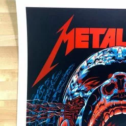 Metallica - 2008 Ken Taylor Poster Tulsa, OK BOK Center 10 Metallica - 2008 Ken Taylor Poster Tulsa, OK BOK Center