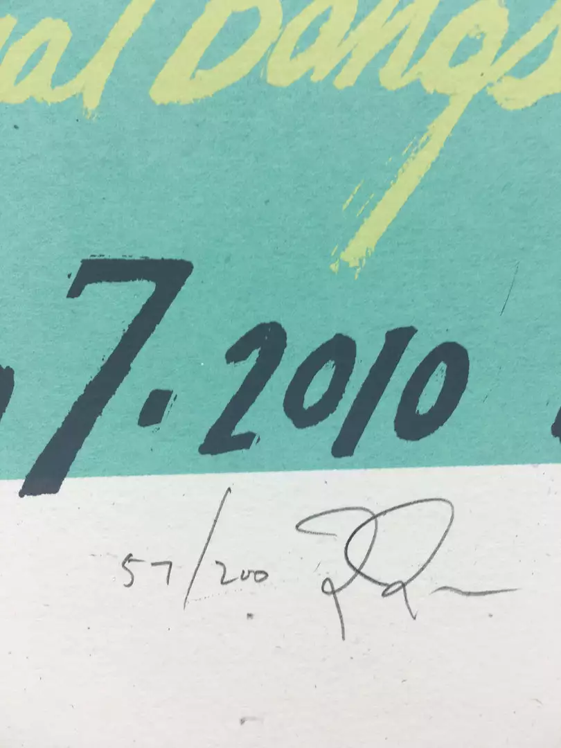 The Soft Pack - 2010 Jay Ryan Poster Chicago, IL Schubas 10 The Soft Pack - 2010 Jay Ryan Poster Chicago, IL Schubas
