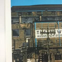 The New Pornographers - 2010 Dan MacAdam Crosshair Poster Chicago, IL Metro