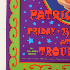 The Thrills - 2004 Dennis Loren Poster The Troubadour West Hollywood Gig Posters 13 The Thrills - 2004 Dennis Loren Poster The Troubadour West Hollywood Gig Posters