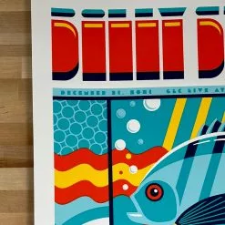 Billy Strings - 2021 Mike Tallman Poster Grand Rapids, MI 12/31 AP