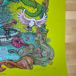 Umphrey's McGee - 2020/2021 Marq Spusta Poster Miami, FL 1st Green 12 Umphrey's McGee - 2020/2021 Marq Spusta Poster Miami, FL 1st Green