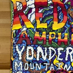 Sold Out Posters Yonder Mountain String Band - 2016 Poster Red Rocks Morrison, CO