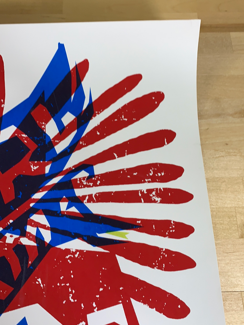 Ames Brothers Gig Posters Pearl Jam - 2005 Ames Design Poster (Damaged) Edmonton, AB, CAN Rexall Place 6 Ames Brothers Gig Posters Pearl Jam - 2005 Ames Design Poster (Damaged) Edmonton, AB, CAN Rexall Place