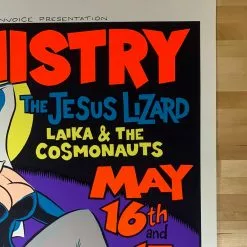 Ministry - 1996 Chris Coop Poster Los Angeles, CA The Palladium