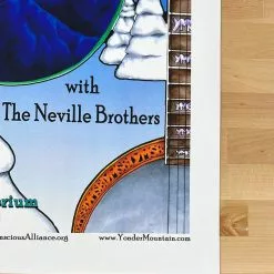 Yonder Mountain String Band - 2005 Jamie Huntsman Poster The Fillmore Denver, CO 12/30 Colorado