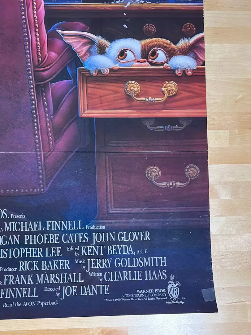 Sold Out Posters Gremlins 2 - 1990 One Sheet Movie Poster Original Vintage 27x40 Movie/TV Posters 7 Sold Out Posters Gremlins 2 - 1990 One Sheet Movie Poster Original Vintage 27x40 Movie/TV Posters