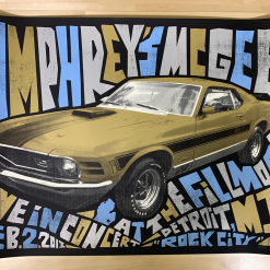 Umphrey's McGee - 2013 Nate Duval Poster Detroit, MI The Fillmore Gig Posters