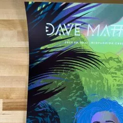Dave Matthews Band - 2021 Kevin Tong Poster Tampa, FL AP