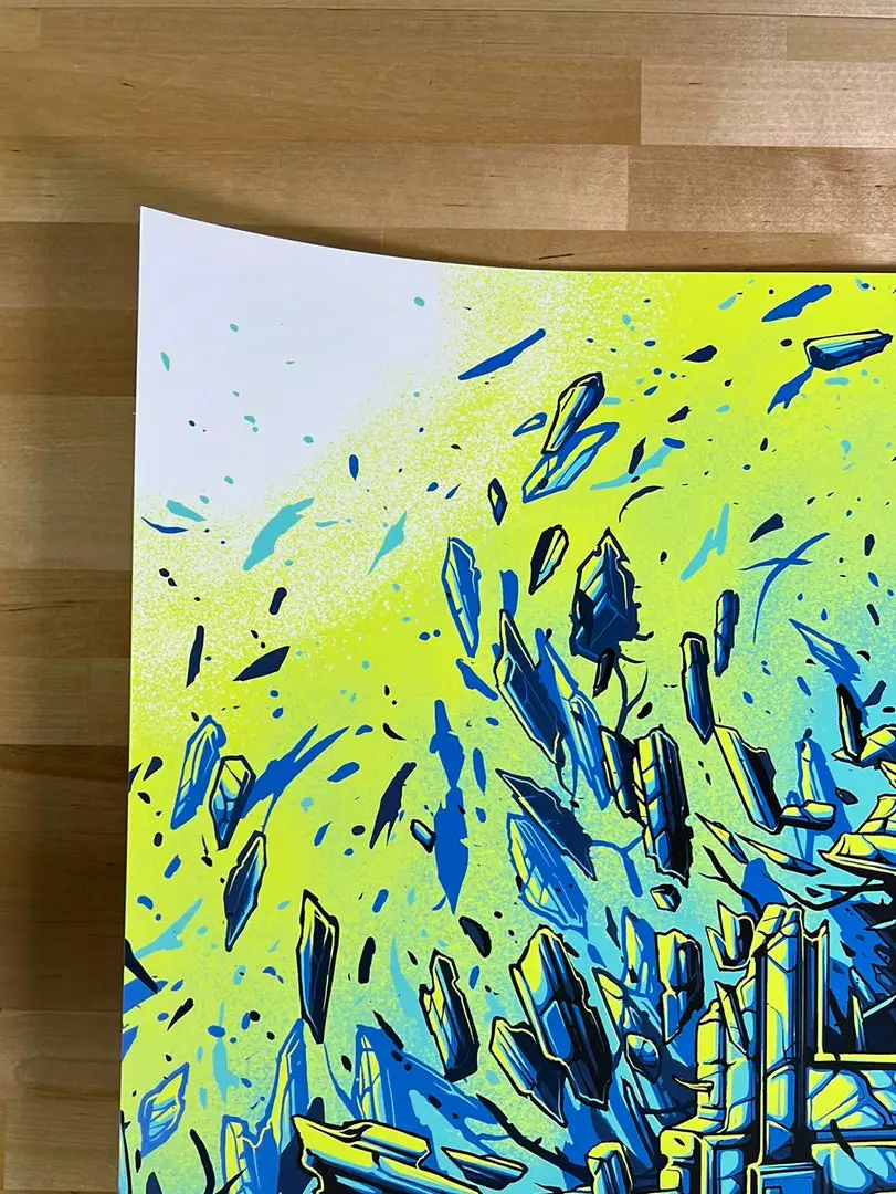 Grey Street - 2022 Dan Mumford Poster Dave Matthews Band (BLUE) 5 Grey Street - 2022 Dan Mumford Poster Dave Matthews Band (BLUE)