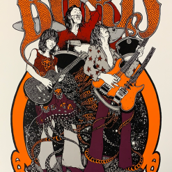 Boris - 2008 David V D'Andrea Poster Iowa City, IA The Picador