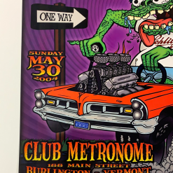 Gig Posters Detroit Cobras - 2004 Chris Shaw Poster Burlington, Vermont