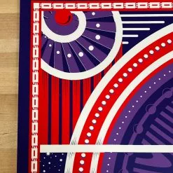 Umphrey's McGee - 2019 Derek Perez Poster Morrison, CO Red Rocks Amphitheatre