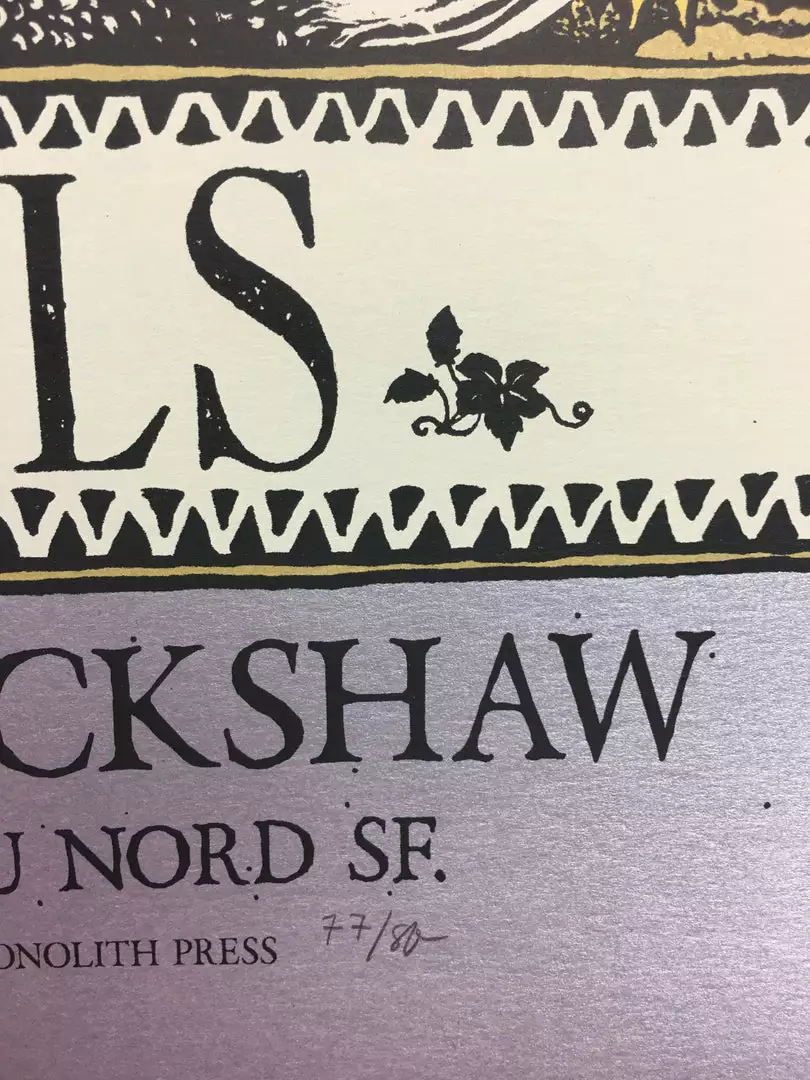 David V D'Andrea Grails - 2009 David V. D'Andrea Poster San Francisco, CA Cafe Du Nord Gig Posters 11 David V D'Andrea Grails - 2009 David V. D'Andrea Poster San Francisco, CA Cafe Du Nord Gig Posters