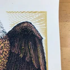 The Avett Brothers - 2014 Zeb Love Poster Salt Lake City, UT, Red Butte Garden