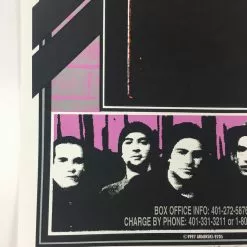 Wallflowers - 1997 Mark Arminski Poster Providence, RI Lupo's Heartbreak Hotel Gig Posters