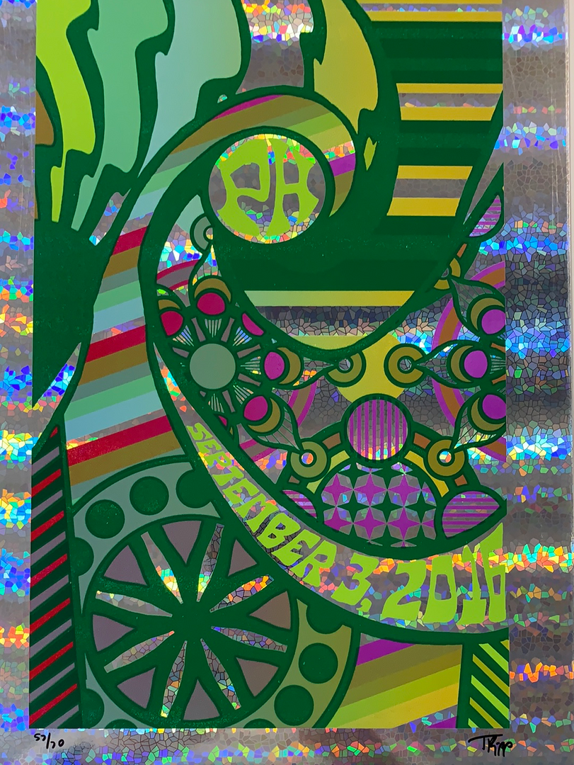 Colorado Phish - 2016 Tripp Poster Dick's Denver, CO 9/3 FOIL 3 Colorado Phish - 2016 Tripp Poster Dick's Denver, CO 9/3 FOIL