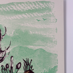 The Lumineers - 2013 Nate Duval Poster Morrison, CO Red Rocks