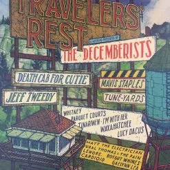Traveler's Rest - 2018 Landland Poster Missoula, MT Big Sky Brewing Amphitheatre
