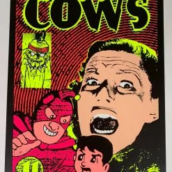 TAZ Cows - 1992 T.A.Z. Poster Los Angeles, CA Roxy 1st Ed Gig Posters