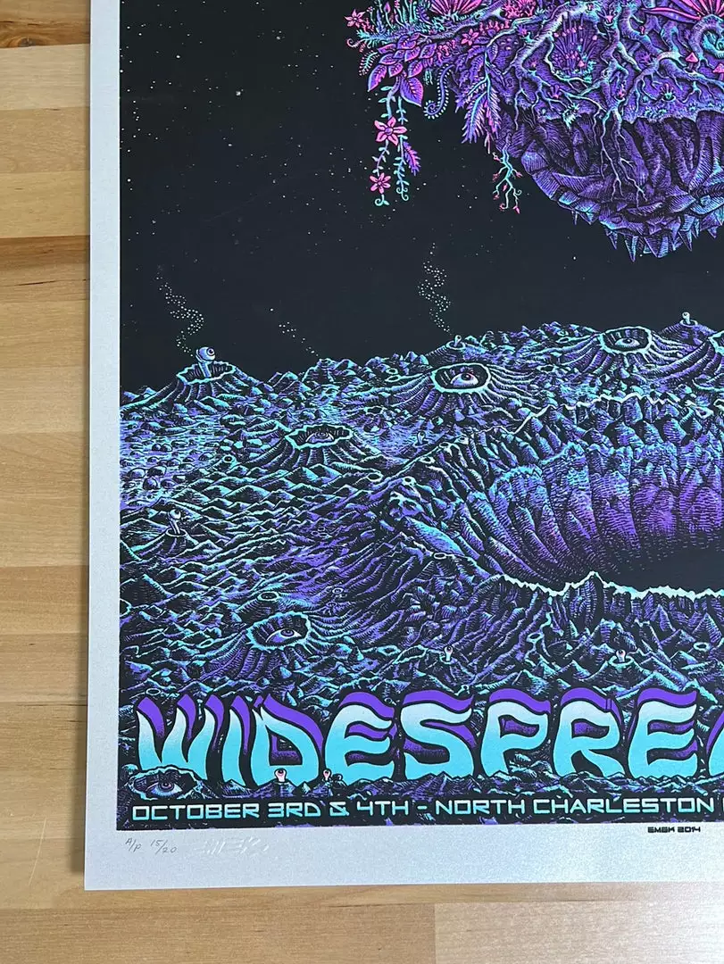 Widespread Panic - 2010 EMEK Poster Charleston, SC AP Gig Posters 8 Widespread Panic - 2010 EMEK Poster Charleston, SC AP Gig Posters
