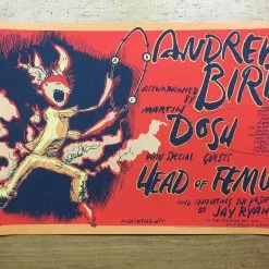 Andrew Bird - 2005 Jay Ryan Poster Multiple Venue Tour Gig Posters