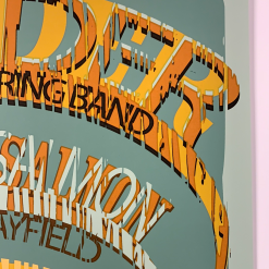 Sold Out Posters Colorado Yonder Mountain String Band - 2010 Poster Red Rocks Morrison, CO